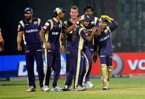 IPL 5 Points Table remains clogged at the top 